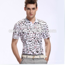 TOP TS-111 2014 latest Cotton Men's Custom Printed Polo shirt